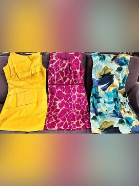 Lot of 3 - Beautiful All Occasion Dresses   Size 10